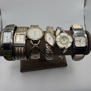 Vintage Women’s Fashion Watch Lot – 6pcs Bracelet Style